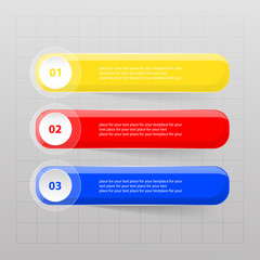 Fototapeta premium Vector lines arrows infographic.