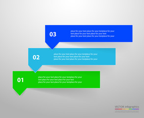 Vector lines arrows infographic.