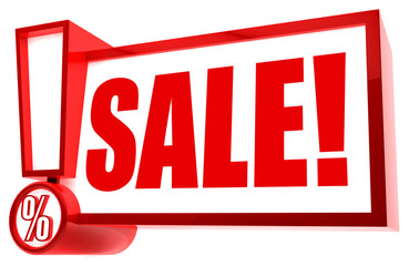 Sale! Button, Icon