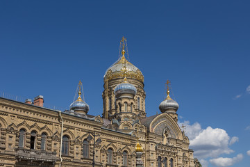 Obraz premium Assumption Church on Vasilevsky Island, St.Petersburg