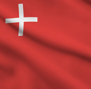 Flag of Swiss Canton Schwyz