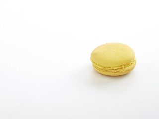 french macaron yellow