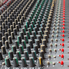 Obraz premium audio mixer