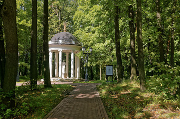 Obraz premium Tsaritsyno Palace Park. Moscow, Russia. 1775