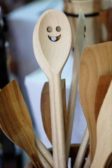 wooden spoon laughing