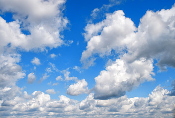 cloudy blue sky background