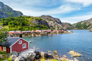 Nusfjord fishing village and UNESCO World Heritage Site Nusfjord