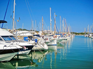Fototapeta premium Alcudia port, Majorca