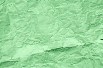 sfondo verde, carta stropicciata