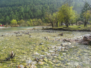 Blue Moon Valley near Jade Dragon Snow Mountain, Lijiang, Yunnan
