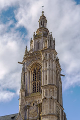 Fototapeta na wymiar st. Peter church in Coutances, France