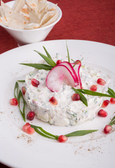 White uzbek salad