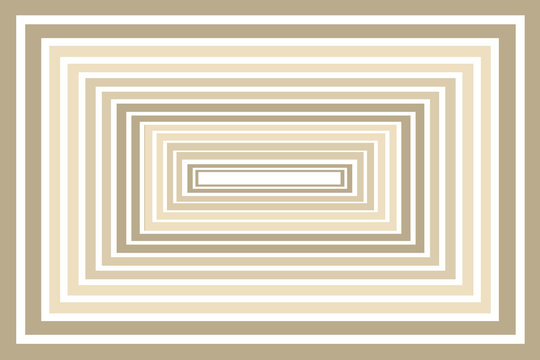 Gold Sepia Boxes - Abstract Design