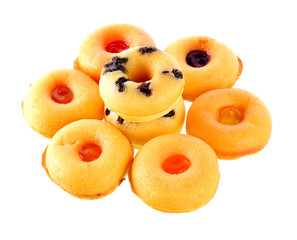 doughnut on a white background