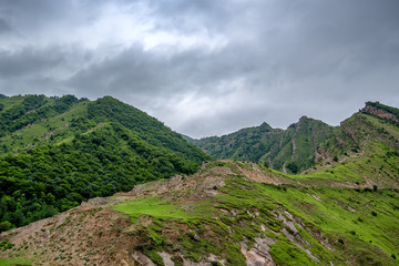 Fototapeta na wymiar Mountain landscape in Dagestan