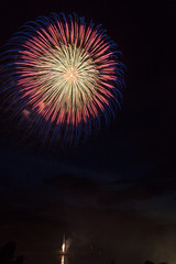 Fototapeta premium 花火 fireworks