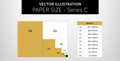Internetional paper - formats & sizes - series C