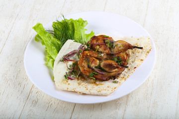 Grilled quail