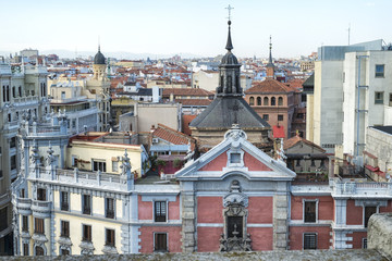 Obraz premium Madrid tejados