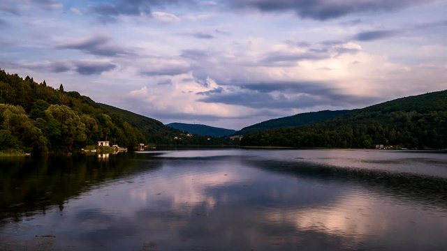 Myczkowskie Lake in Poland - Time Lapse Video