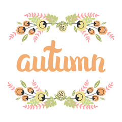 autum vector cards