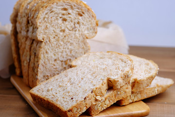 Whole grain bread.