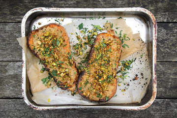 Roasted butternut squash