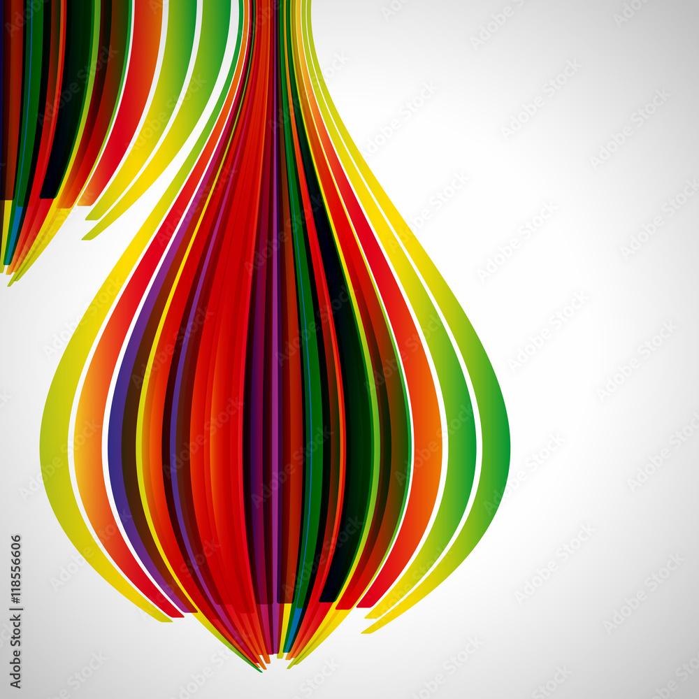 Aufkleber multicolor abstract bright background. elements for design.
