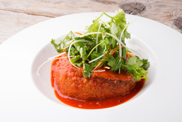 Traditional greek musaka