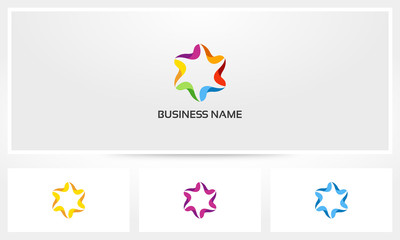 Colorful Star Logo
