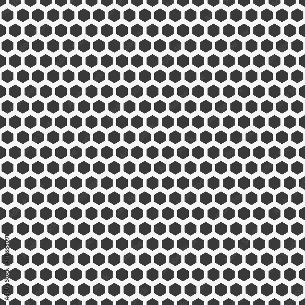 Leinwandbilder hexagonal grid seamless pattern.graphic design.template for style design and print. modern stylish a
