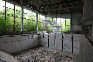 swimming pool in Prypyat