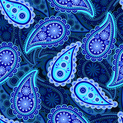 Paisley seamless pattern