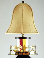 thai silk lamp