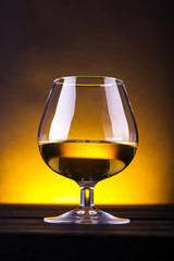 Glass of brandy