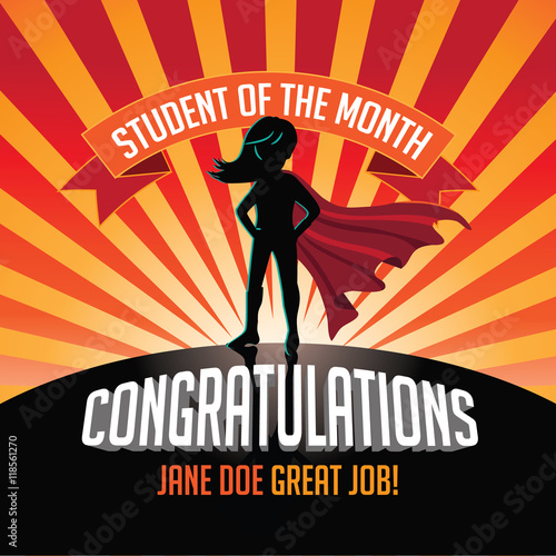 Download " Male Student of the Month superhero burst background. EPS 10 vector." 스톡 이미지, 로열티프리 벡터 파일 ...