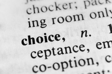 Obraz premium Choice