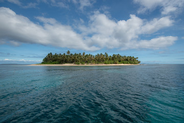 Happy tropical island