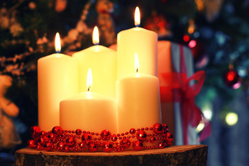 candle decor toned ball