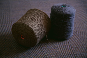 skein of wool yarn