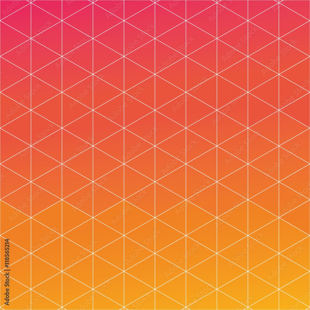 Poster flat abstract triangle background design vector illustration