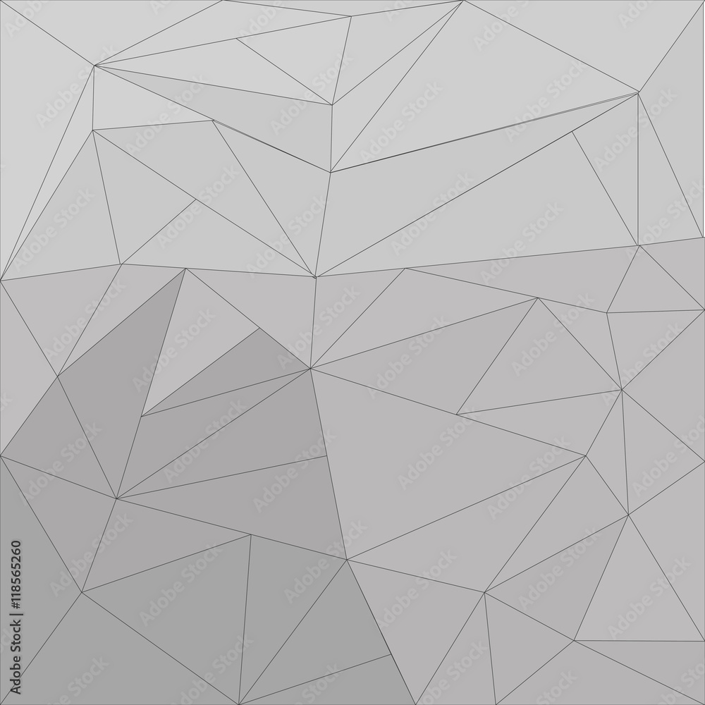 Poster flat abstract triangle background design vector illustration