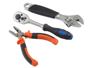 Three hand tools