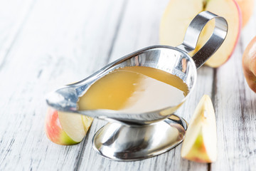 Portion of Applesauce (selective focus)