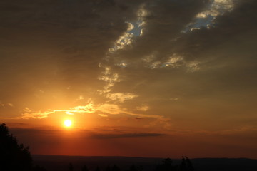 Sun down