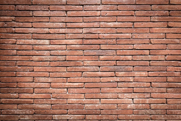 Brick wall texture pattern or brick wall background for interior or exterior design with copy space for text or image.