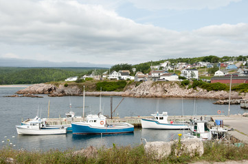 Fototapeta na wymiar Neils Harbor - Nova Scotia - Canada