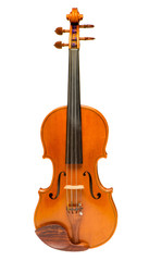 Violin isolated on white