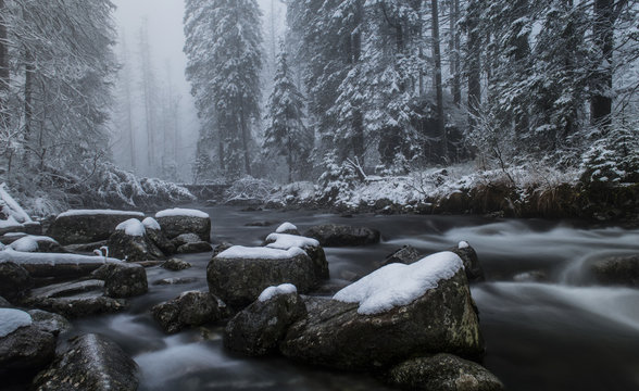 Fototapeta Mountain stream