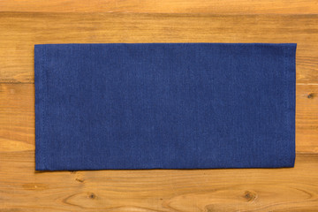 tablecloth on wooden